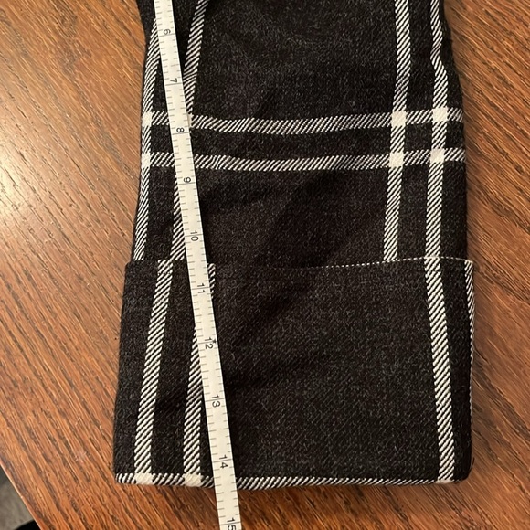 Bandolino acrylic and wool plaid belted jacket women’s 16 - Picture 11 of 11